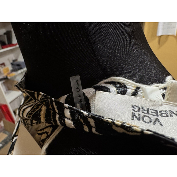 Diane von Furstenberg NICOLA Marble Swing Midi Dress $498 - Picture 12 of 16